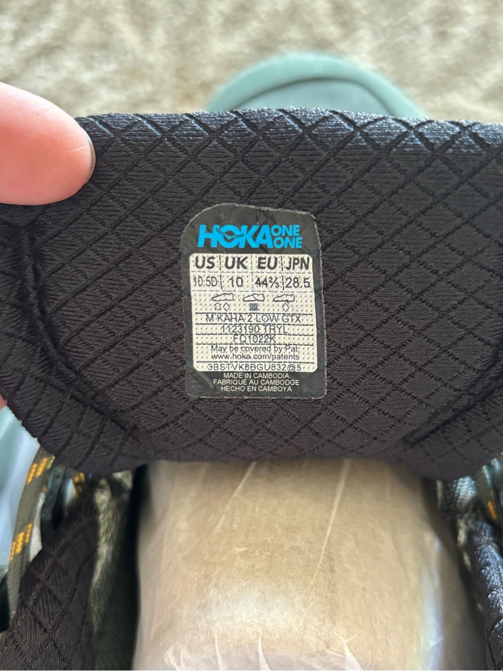 Hoka Kaha 2 low GTX gore Tex hiking shoe - Picture 11 of 11